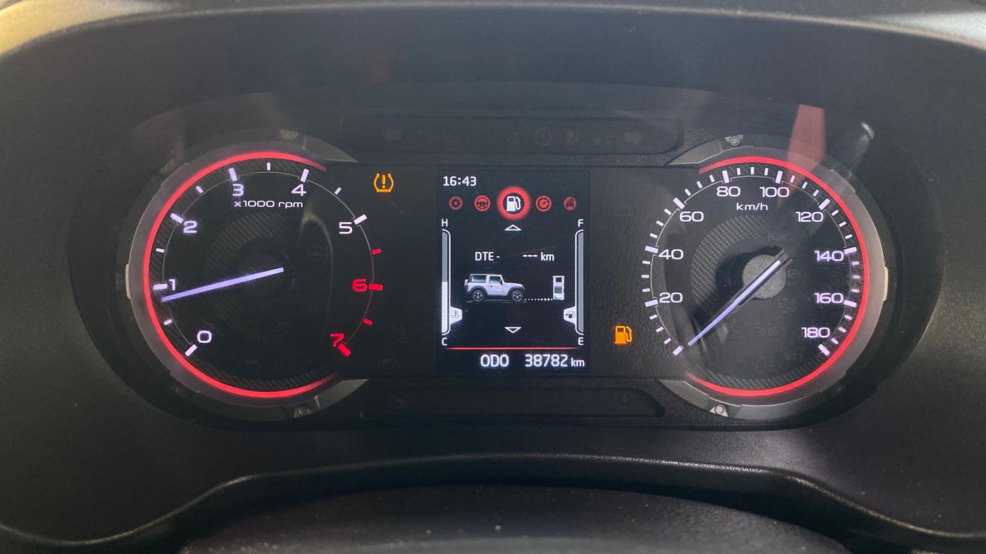 2021 Mahindra Thar LX HT PETROL 4WD MT, Petrol, Manual, 38,768 km, Odometer Image