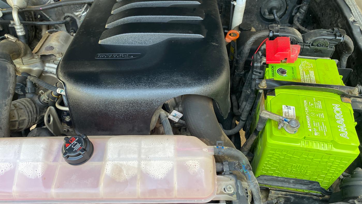 2021 Mahindra Thar LX HT PETROL 4WD MT, Petrol, Manual, 38,768 km, Engine View - Left