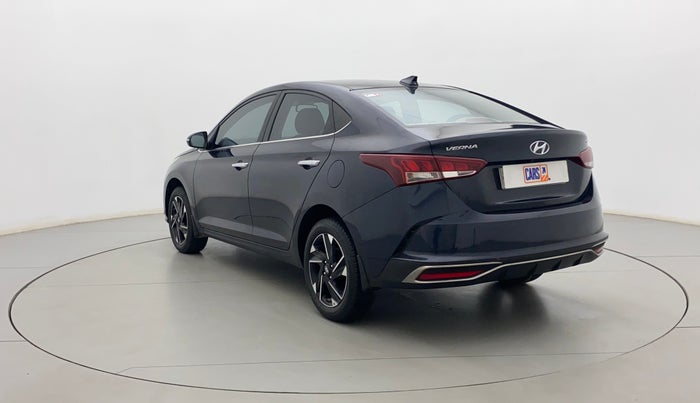 2021 Hyundai Verna SX (O) 1.5 VTVT IVT, Petrol, Automatic, 7,675 km, Left Back Diagonal