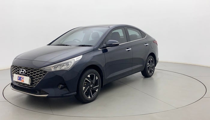 2021 Hyundai Verna SX (O) 1.5 VTVT IVT, Petrol, Automatic, 7,675 km, Left Front Diagonal