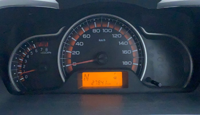 2015 Maruti Alto K10 VXI AMT, Petrol, Automatic, 27,841 km, Odometer Image