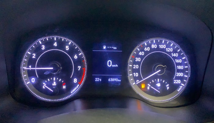 2019 Hyundai VENUE SX 1.0 (O) TURBO, Petrol, Manual, 64,336 km, Odometer Image