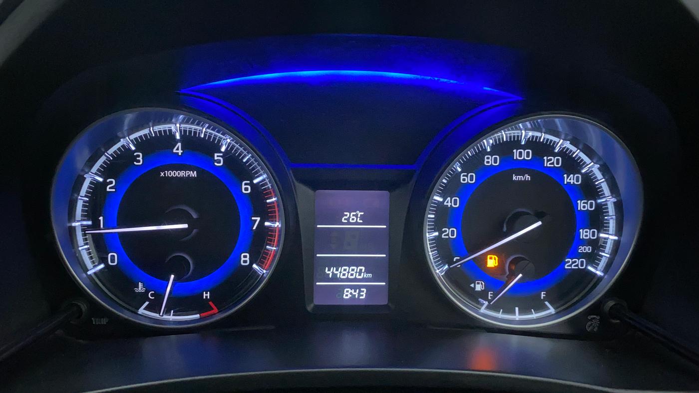 2019 Maruti Baleno DELTA 1.2 K12, Petrol, Manual, 44,983 km, Odometer Image