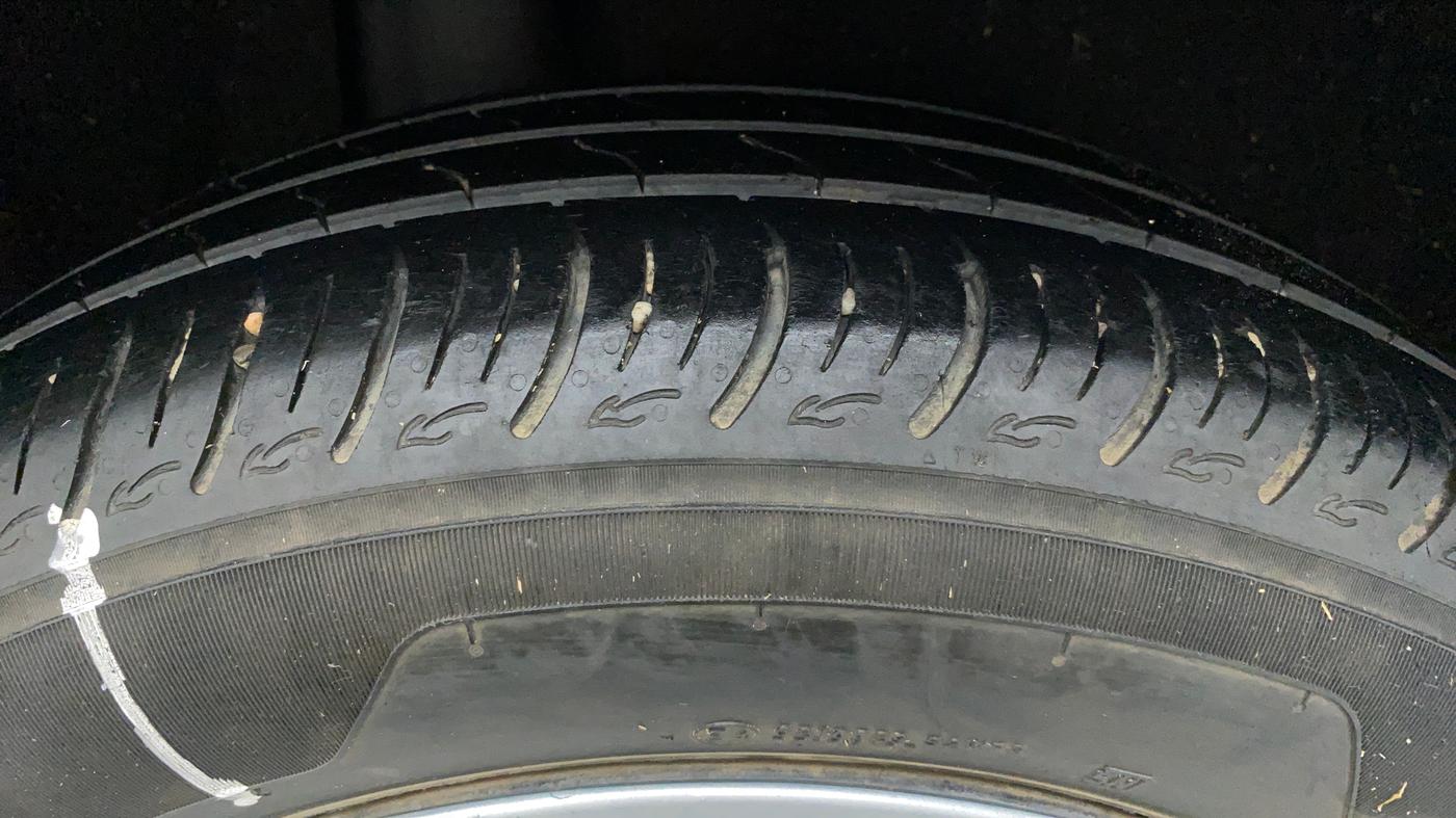 2019 Maruti Baleno DELTA 1.2 K12, Petrol, Manual, 44,983 km, Right Rear Tyre Tread