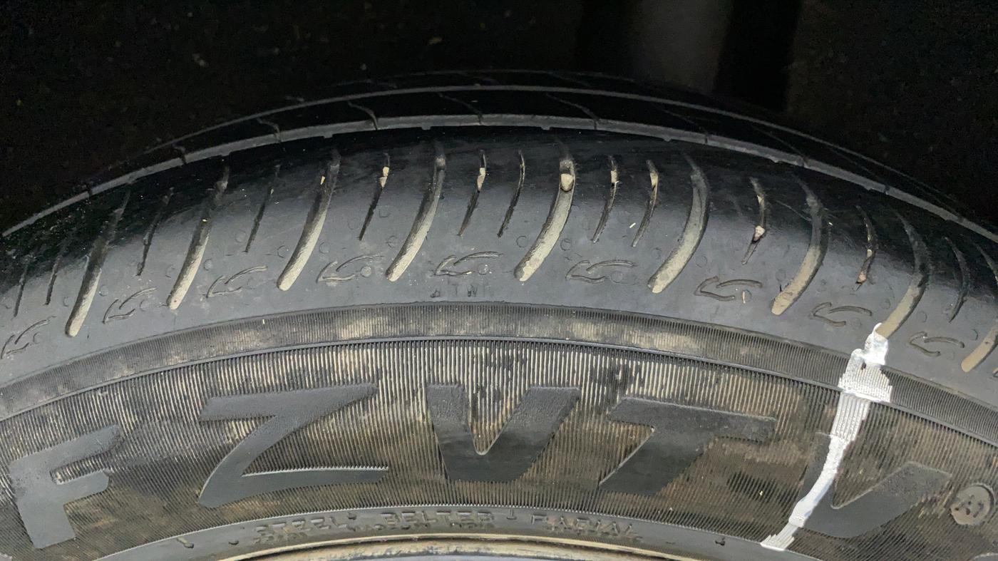 2019 Maruti Baleno DELTA 1.2 K12, Petrol, Manual, 44,983 km, Left Rear Tyre Tread