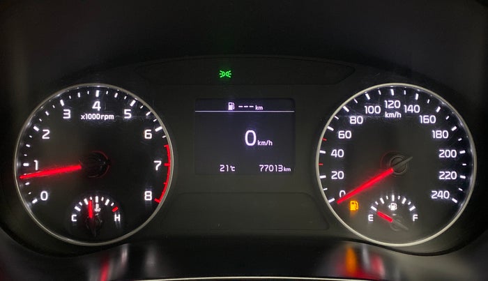 2019 KIA SELTOS HTK 1.5 PETROL, Petrol, Manual, 77,010 km, Odometer Image
