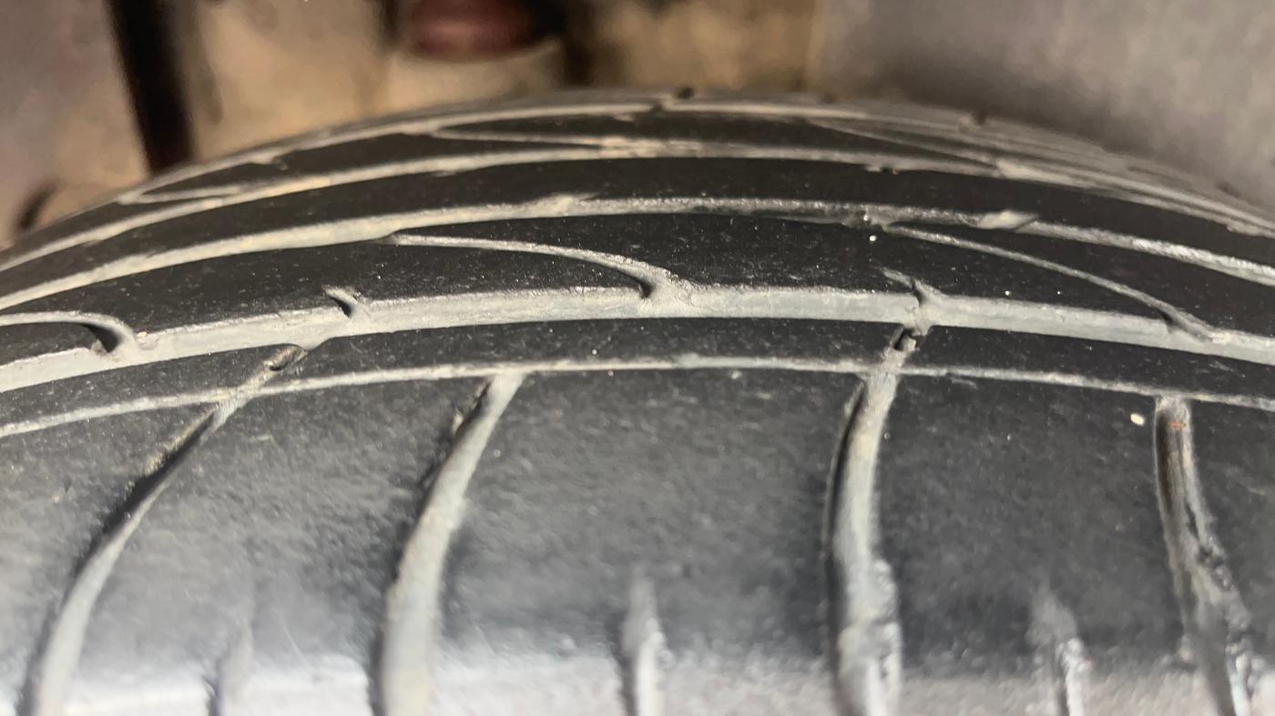 2020 KIA SELTOS GTX PLUS AT 1.5 DIESEL, Diesel, Automatic, 74,377 km, Right Rear Tyre Tread