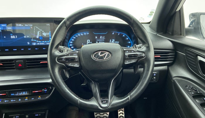 2021 Hyundai NEW I20 N LINE N8 1.0 TURBO GDI DCT, Petrol, Automatic, 22,989 km, Steering Wheel Close Up