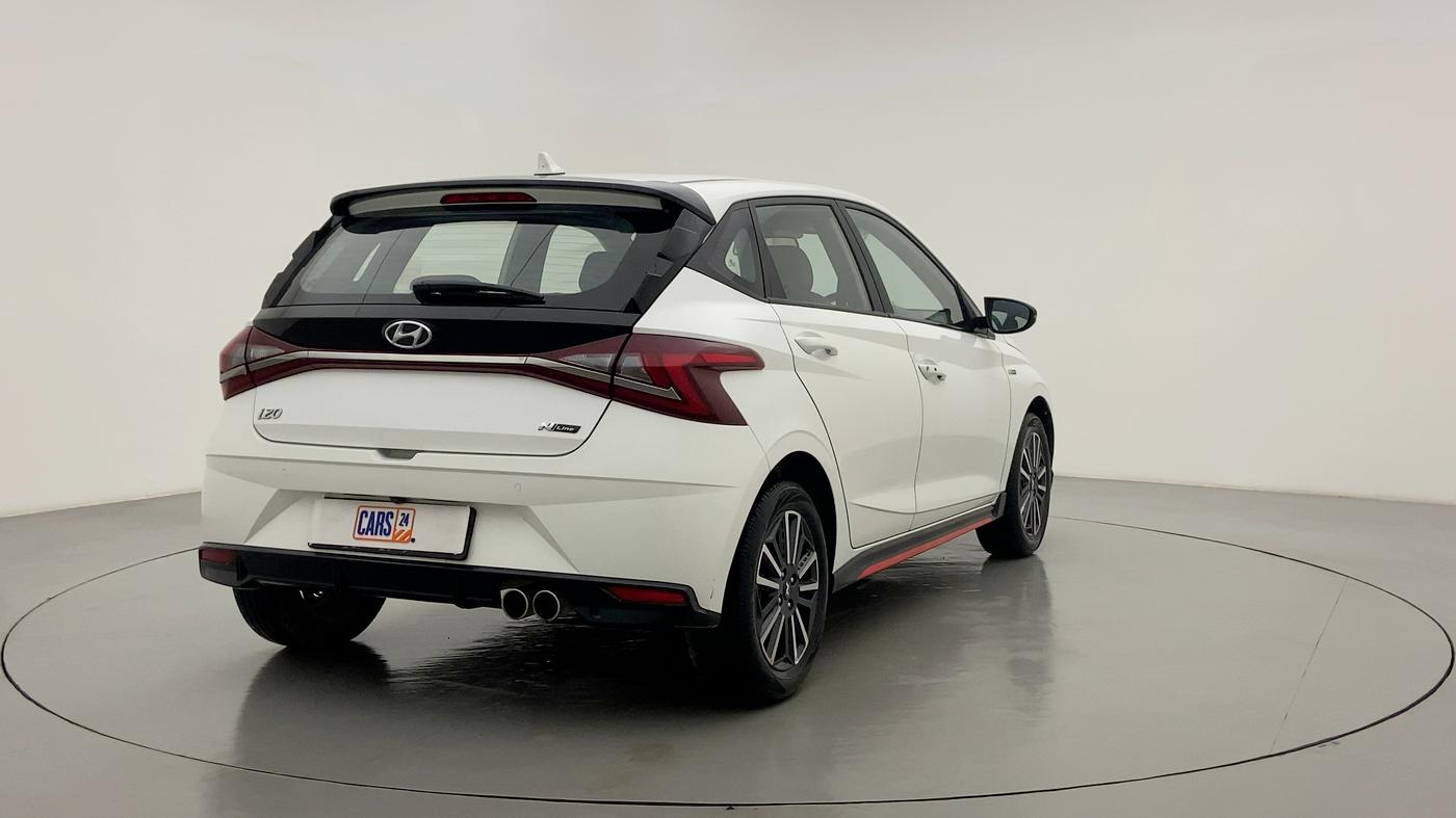 2021 Hyundai NEW I20 N LINE N8 1.0 TURBO GDI DCT, Petrol, Automatic, 22,989 km, Right Back Diagonal