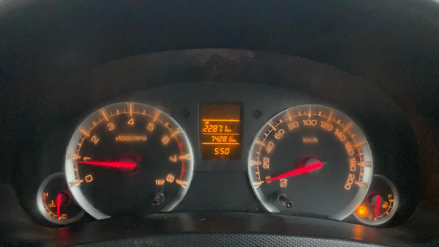 2016 Maruti Swift Dzire VXI, Petrol, Manual, 73,811 km, Odometer Image