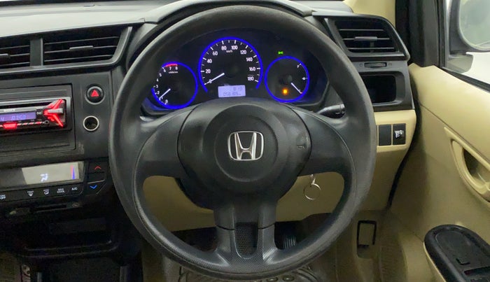 2016 Honda Amaze 1.2L I-VTEC E, Petrol, Manual, 58,189 km, Steering Wheel Close Up