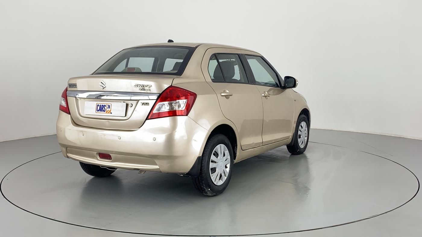 2012 Maruti Swift Dzire VXI, Petrol, Manual, 61,653 km, Right Back Diagonal