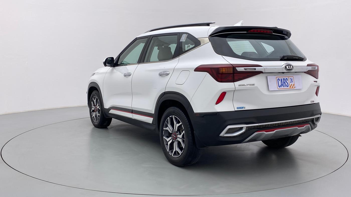 2019 KIA SELTOS GTX + AT PETROL, Petrol, Automatic, 51,747 km, Left Back Diagonal