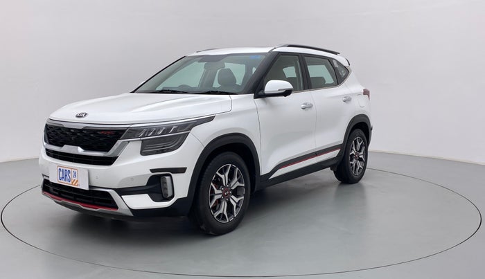 2019 KIA SELTOS GTX + AT PETROL, Petrol, Automatic, 51,747 km, Left Front Diagonal