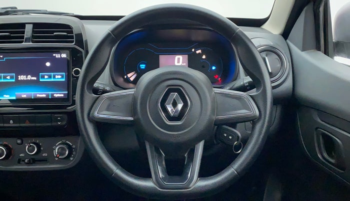 2021 Renault Kwid RXT 1.0 (O), Petrol, Manual, 15,311 km, Steering Wheel Close Up