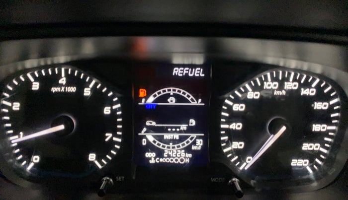 2022 Tata PUNCH PURE MT, Petrol, Manual, 24,170 km, Odometer Image