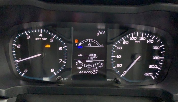 2021 Tata ALTROZ XT PETROL, Petrol, Manual, 52,639 km, Odometer Image