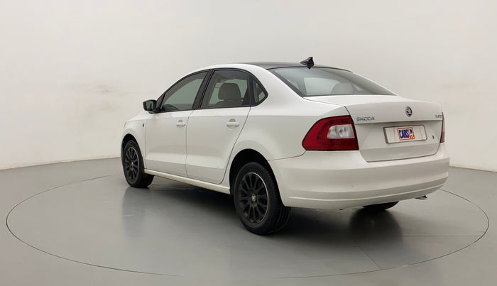 2015 Skoda Rapid 1.5 TDI CR ELEGANCE PLUS BLACK PACKAGE AT, Diesel, Automatic, 85,704 km, Left Back Diagonal