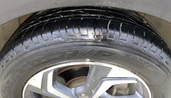 2019 Hyundai Creta SX (O) 1.6 PETROL, Petrol, Manual, 45,737 km, Right Front Tyre Tread