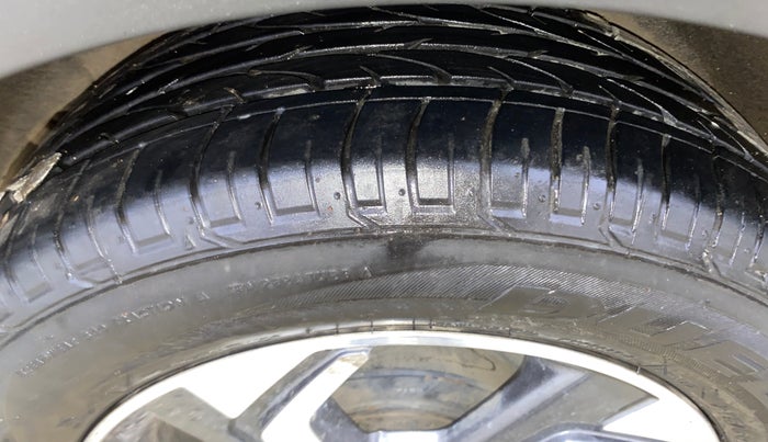 2019 Hyundai Creta SX (O) 1.6 PETROL, Petrol, Manual, 45,737 km, Right Rear Tyre Tread