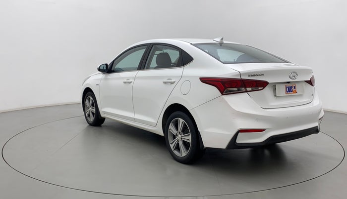 2018 Hyundai Verna 1.6 CRDI SX + AT, Diesel, Automatic, 97,553 km, Left Back Diagonal