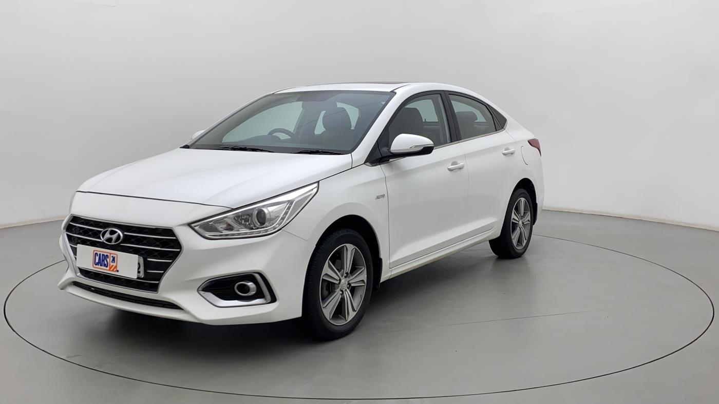 2018 Hyundai Verna 1.6 CRDI SX + AT, Diesel, Automatic, 97,553 km, Left Front Diagonal