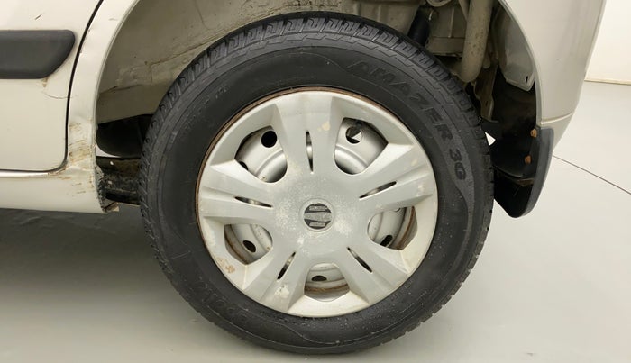 2012 Maruti Wagon R 1.0 LXI, Petrol, Manual, 17,837 km, Left Rear Wheel