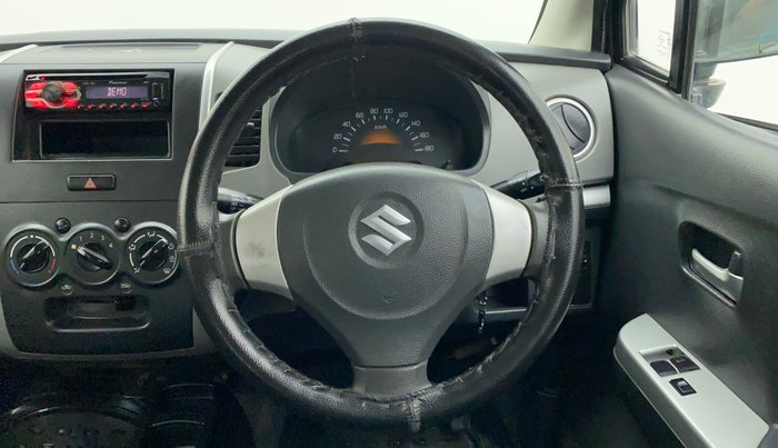 2012 Maruti Wagon R 1.0 LXI, Petrol, Manual, 17,837 km, Steering Wheel Close Up