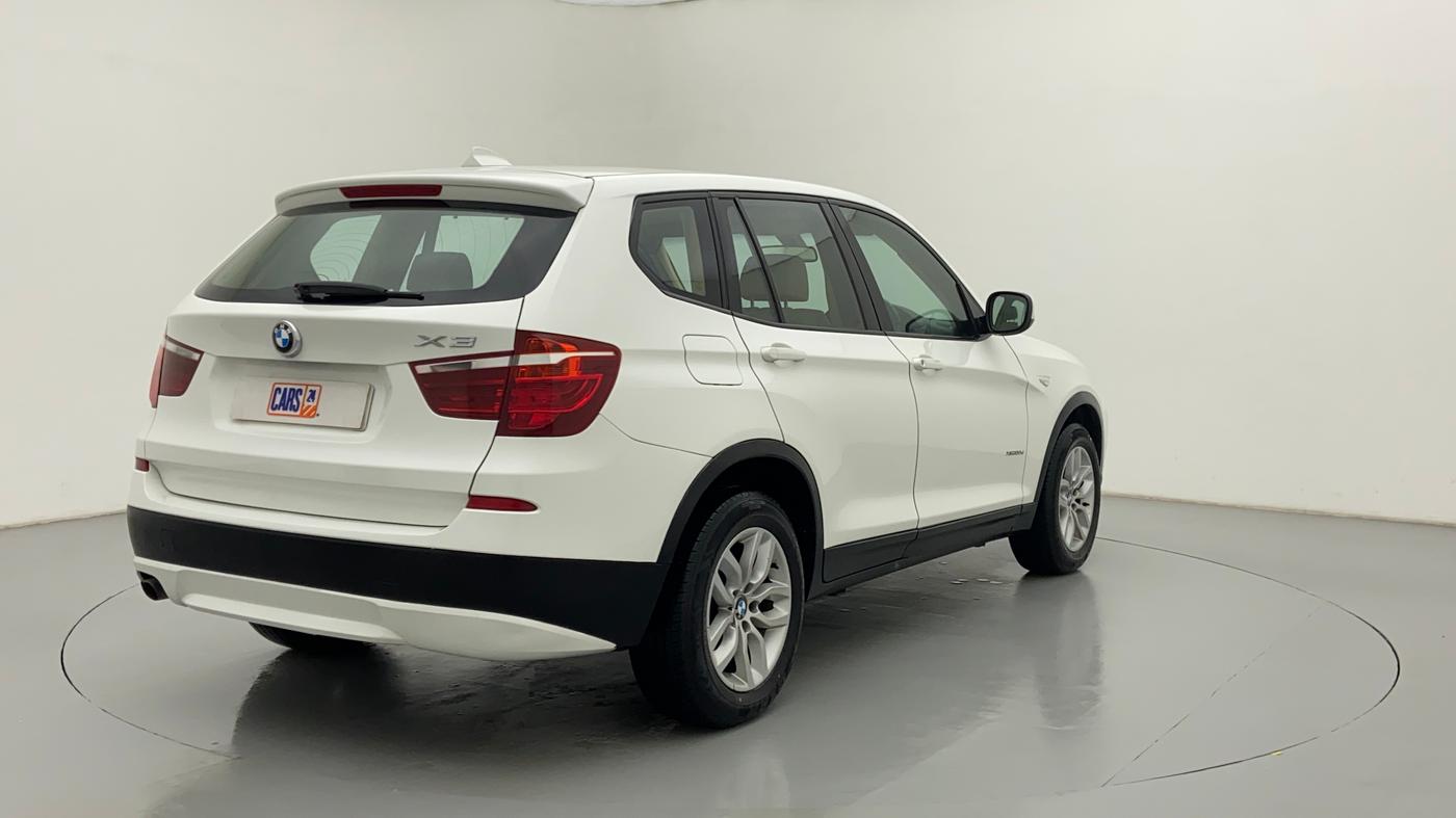 2013 BMW X3 XDRIVE 20D, Diesel, Automatic, 71,863 km, Right Back Diagonal