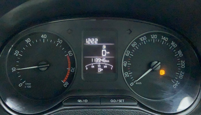 2020 Skoda Rapid STYLE TSI, Petrol, Manual, 1,14,171 km, Odometer Image