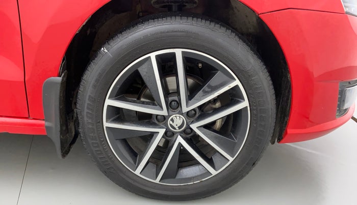 2020 Skoda Rapid STYLE TSI, Petrol, Manual, 1,14,171 km, Right Front Wheel