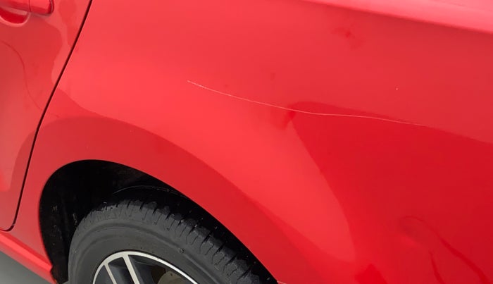 2020 Skoda Rapid STYLE TSI, Petrol, Manual, 1,14,171 km, Left quarter panel - Slightly dented
