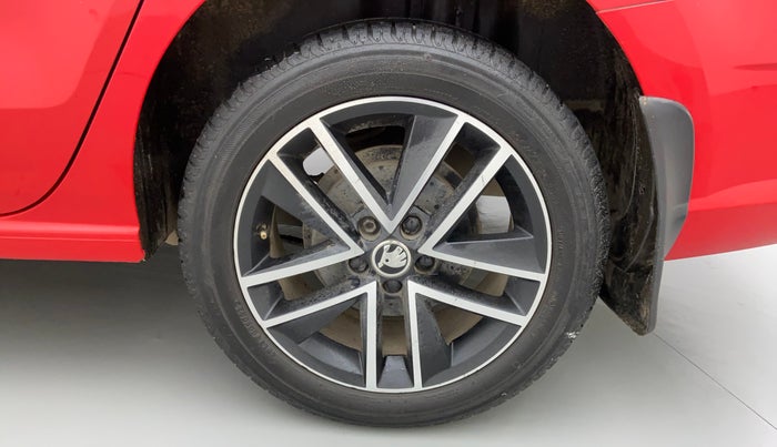 2020 Skoda Rapid STYLE TSI, Petrol, Manual, 1,14,171 km, Left Rear Wheel