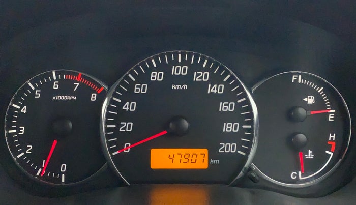 2010 Maruti Swift ZXI D, Petrol, Manual, 47,951 km, Odometer Image