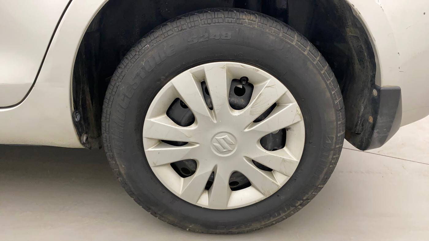 2014 Maruti Swift Dzire VXI, Petrol, Manual, 55,989 km, Left Rear Wheel