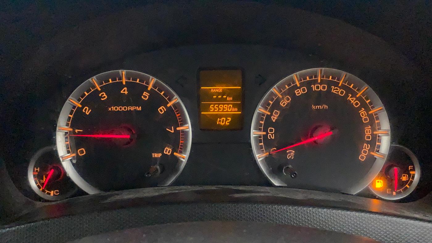 2014 Maruti Swift Dzire VXI, Petrol, Manual, 55,989 km, Odometer Image