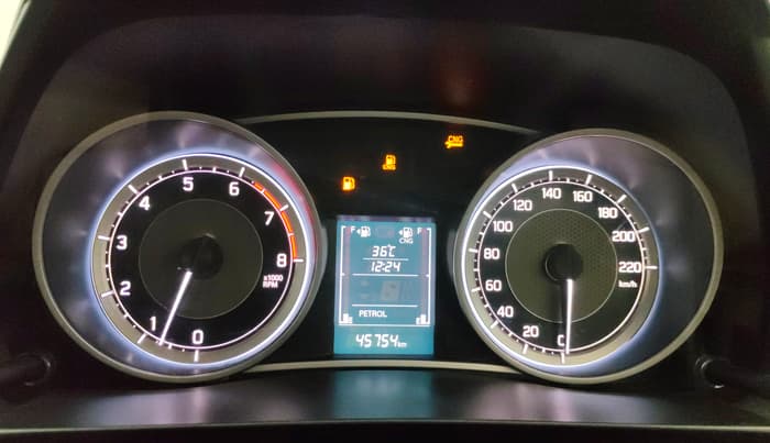 2022 Maruti Dzire ZXI CNG, CNG, Manual, 45,721 km, Odometer Image