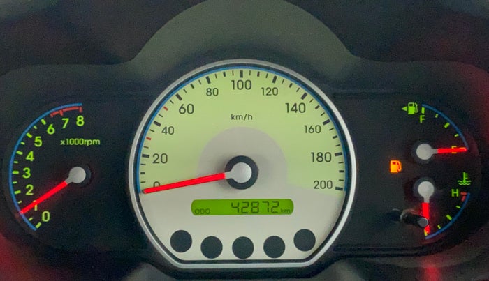 2010 Hyundai i10 MAGNA 1.2, Petrol, Manual, 42,872 km, Odometer Image