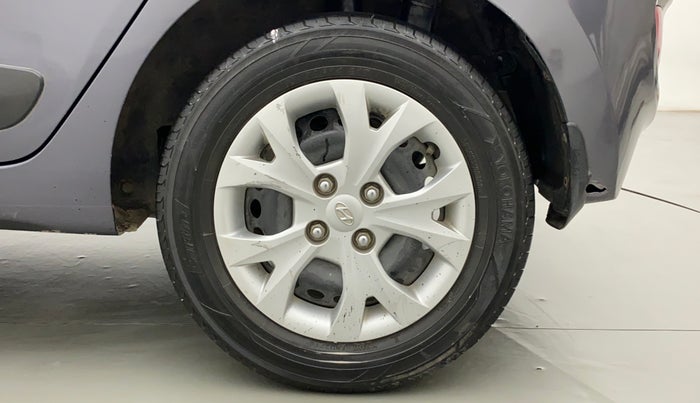 2014 Hyundai Grand i10 SPORTZ 1.2 KAPPA VTVT, Petrol, Manual, 80,039 km, Left Rear Wheel