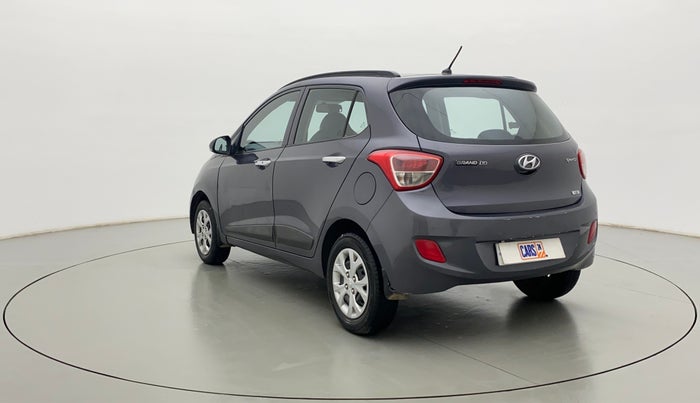 2014 Hyundai Grand i10 SPORTZ 1.2 KAPPA VTVT, Petrol, Manual, 80,039 km, Left Back Diagonal