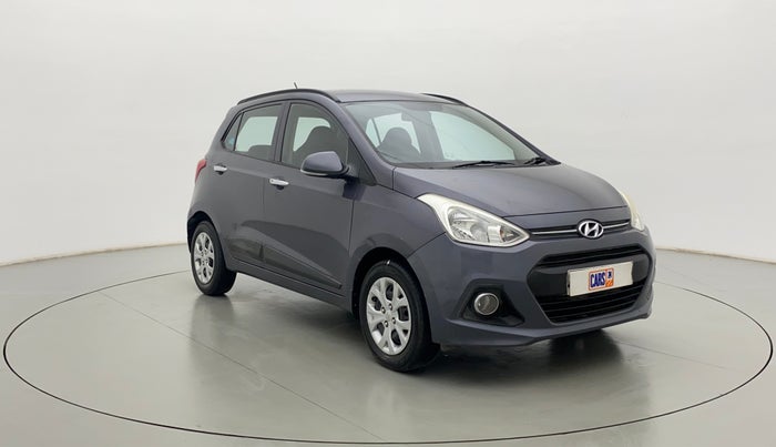 2014 Hyundai Grand i10 SPORTZ 1.2 KAPPA VTVT, Petrol, Manual, 80,039 km, Right Front Diagonal