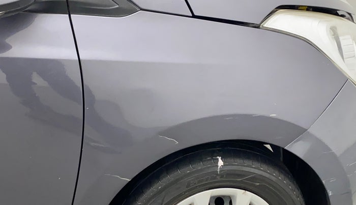 2014 Hyundai Grand i10 SPORTZ 1.2 KAPPA VTVT, Petrol, Manual, 80,039 km, Right fender - Minor scratches