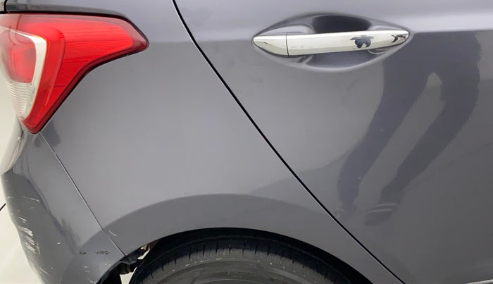 2014 Hyundai Grand i10 SPORTZ 1.2 KAPPA VTVT, Petrol, Manual, 80,039 km, Right quarter panel - Slightly dented