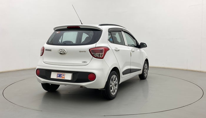 2018 Hyundai Grand i10 SPORTZ 1.2 KAPPA VTVT, Petrol, Manual, 51,183 km, Right Back Diagonal