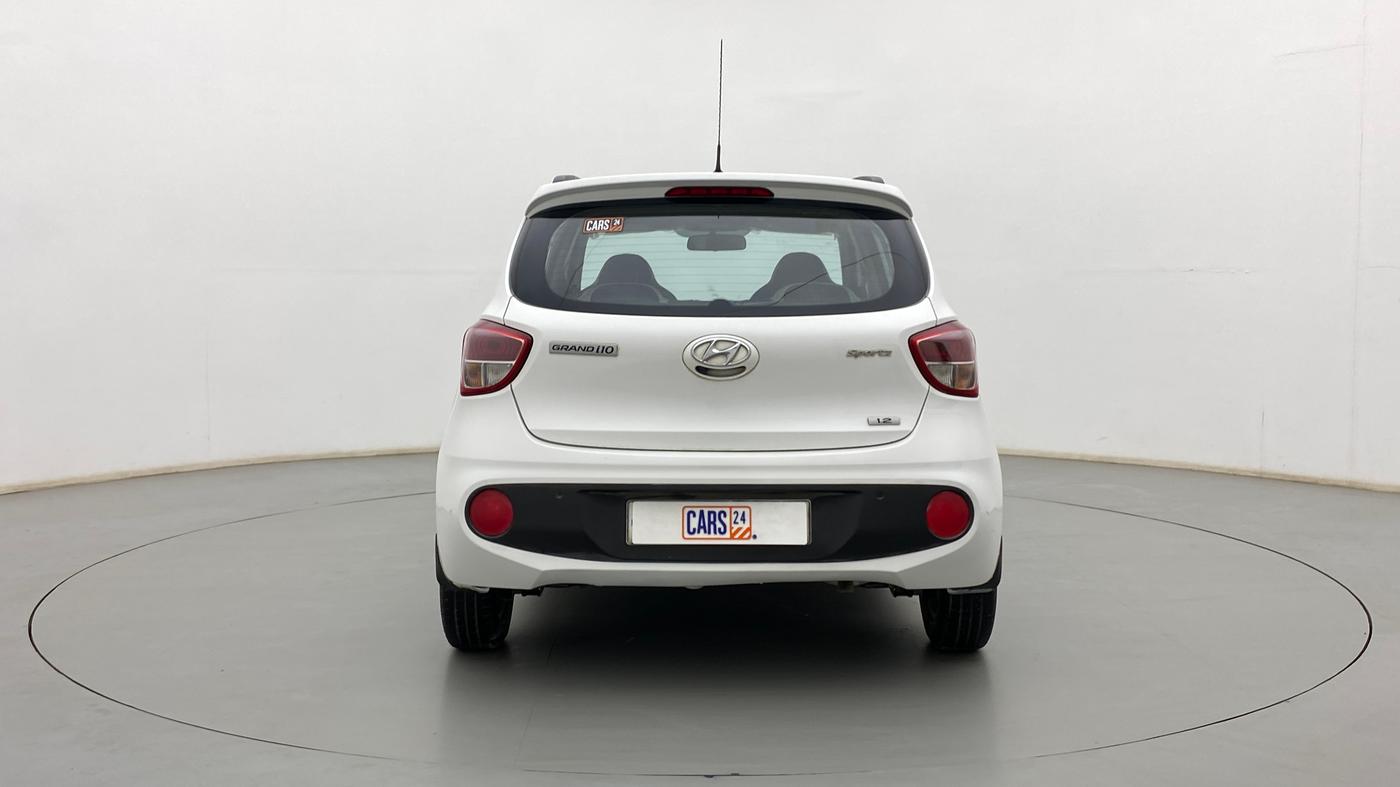 2018 Hyundai Grand i10 SPORTZ 1.2 KAPPA VTVT, Petrol, Manual, 51,183 km, Back/Rear