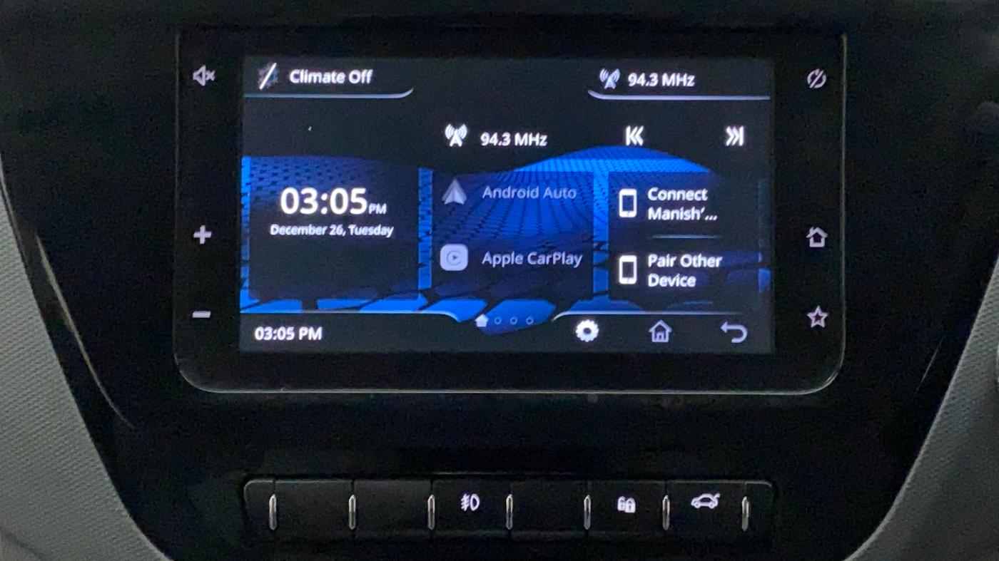 2020 Tata TIGOR XZA PLUS PETROL, Petrol, Automatic, 10,957 km, Infotainment System