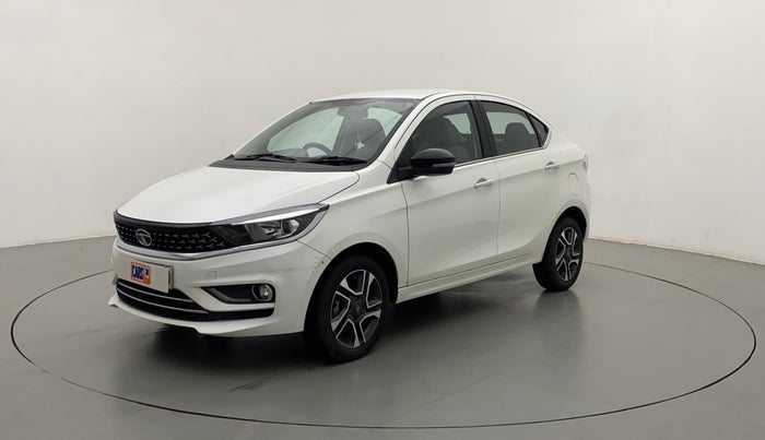 2020 Tata TIGOR XZA PLUS PETROL, Petrol, Automatic, 10,957 km, Left Front Diagonal