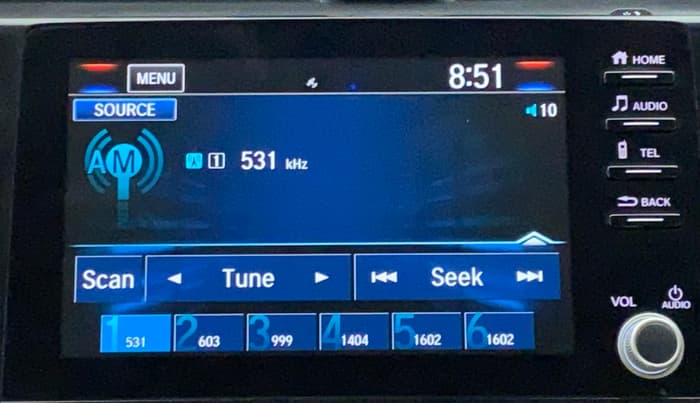 2019 Honda Civic ZX CVT PETROL, Petrol, Automatic, 38,088 km, Infotainment System