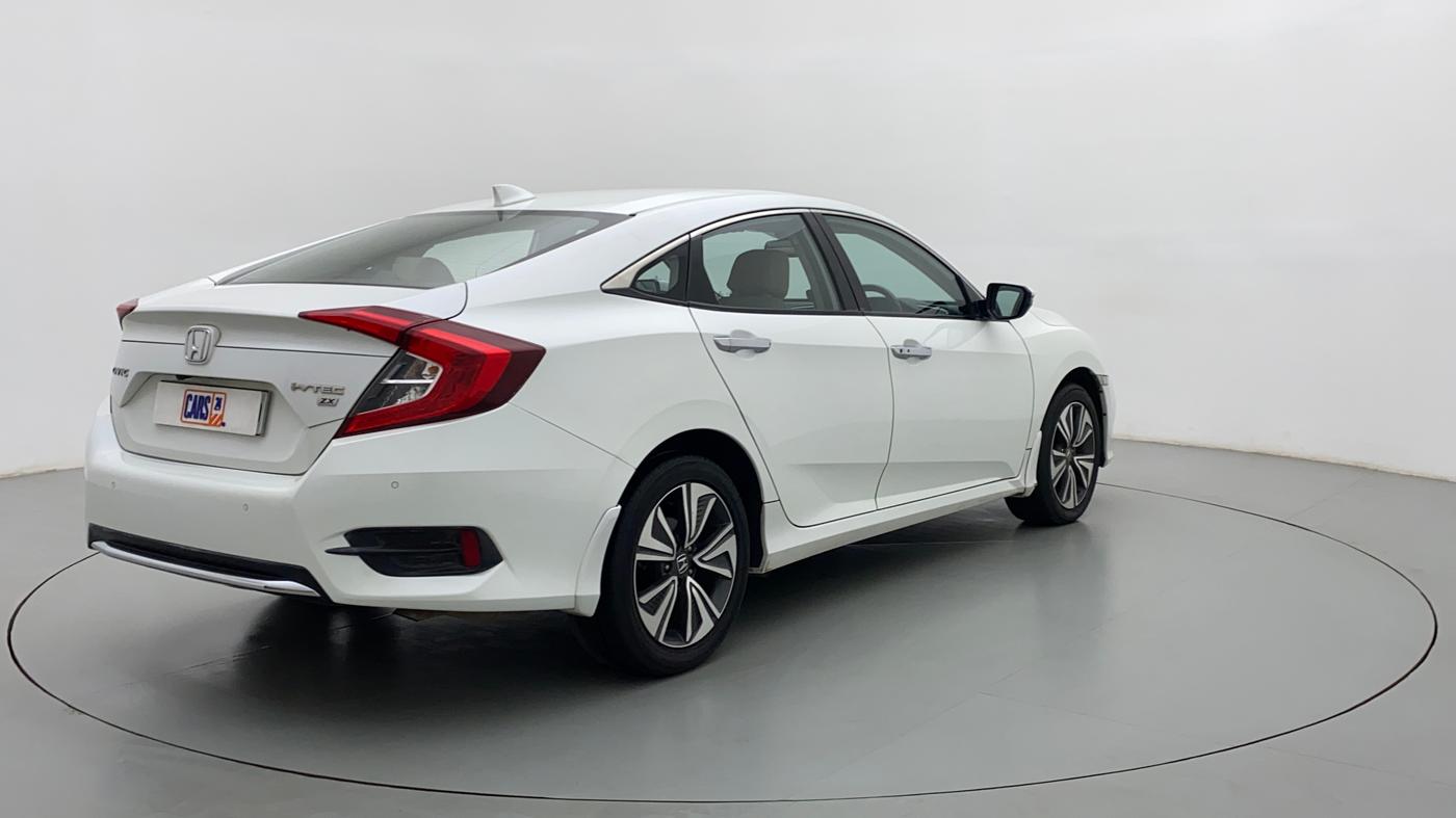 2019 Honda Civic ZX CVT PETROL, Petrol, Automatic, 38,088 km, Right Back Diagonal