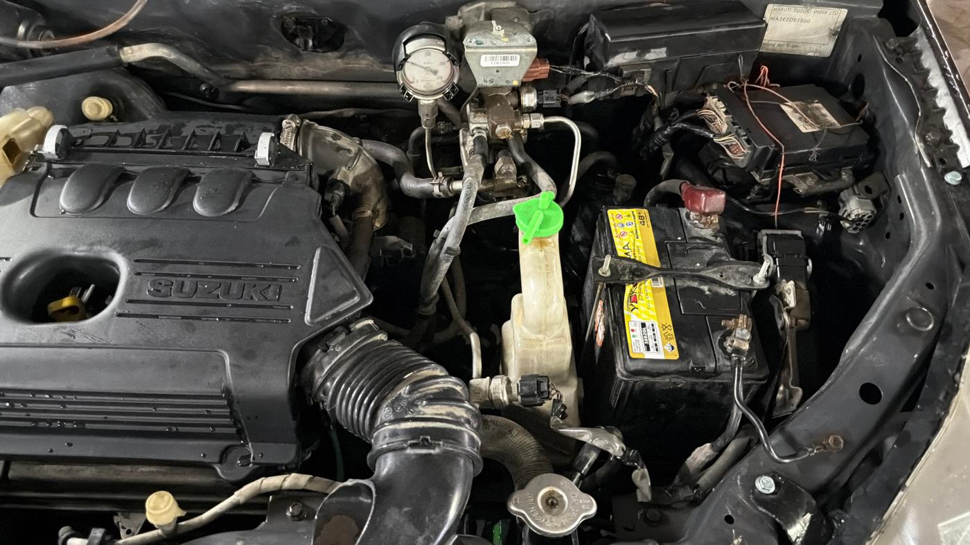 2016 Maruti Alto K10 LXI CNG, CNG, Manual, 1,10,606 km, Engine View - Left